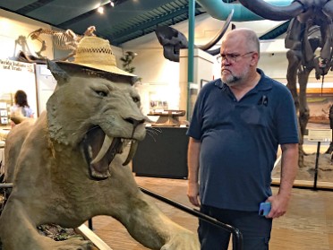 20220327c Burnham Trip Silver Springs State Park Silver River Museum Prehistory Room Ocala Florida