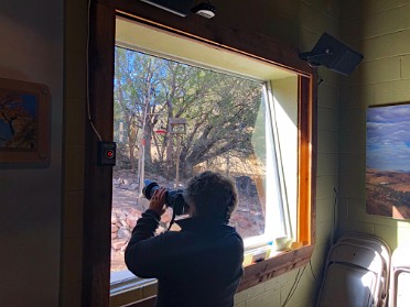 20220413b Burnham Camping Trip Davis Mountains State Park Interpretive Center And Bird Watching Fort Davis Texas