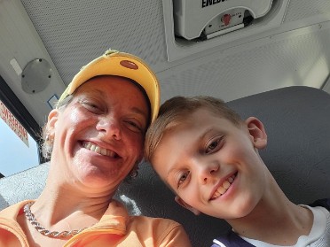 20220602a Bourland Campbell Trip Tiger's Game Detroit Michigan