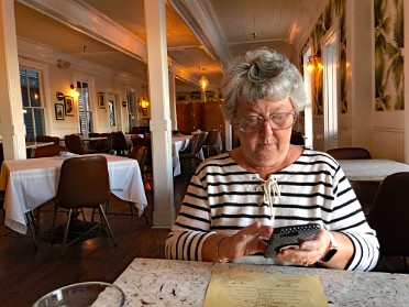 20221118b Burnham Trip Camping Bald Point State Park Shopping And Dinner The Franklin Cafe At The Gibson Inn Apalachicola Florida