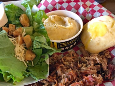 20221120a Burnham Trip Camping Lunch Dickey's Barbecue Pit Marianna Florida