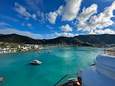 20230307a Burnham Szandzik Trip Disney 4th Cruise Day 4 Tortola British Virgin Islands Pirate Night Docking In Road Town Eastern Caribbean