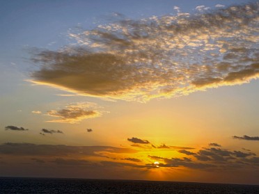 20230309a Burnham Szandzik Trip Disney 4th Cruise Day 6 Day At Sea Birthday John 62 Sunrise Eastern Caribbean