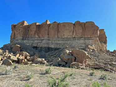 20230529p Burnham Trip Western US Grand Circle Tour Visitor Center Chaco Culture National Historic Park New Mexico