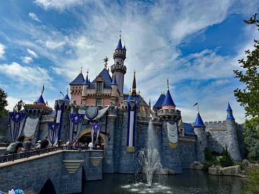 20230605v Burnham Trip Western US Grand Circle Tour Sleeping Beauty Castle Disneyland Anaheim California