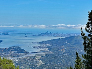20230608y Burnham Trip Western US Grand Circle Tour Mount Tamalpais State Park California