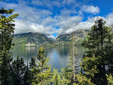 20230624e Burnham Trip Western US Grand Circle Tour Jenny Lake Lodge And Overlook Grand Teton National Park Wyoming