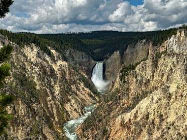 20230628t Burnham Trip Western US Grand Circle Tour Artist Point Yellowstone National Park Wyoming