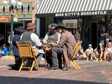 20230701v Burnham Trip Western US Grand Circle Tour Showdown On Gold Street Deadwood South Dakota