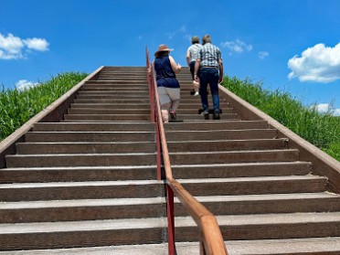 20230710y Burnham Trip Western US Grand Circle Tour Cahokia Mounds State Historic Site Illinois