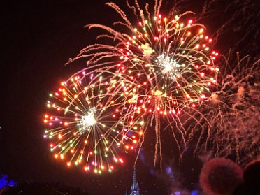 20231014b Burnham Trip Fireworks Magic Kingdom Disney Orlando Florida