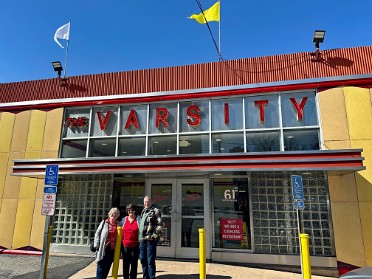 20240224a Burnham Mantey Trip Lunch The Varsity Atlanta Georgia