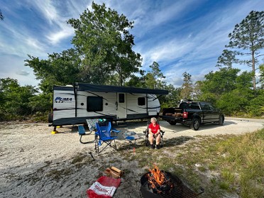 20240409b Burnham Trip Camping Lake Manatee State Park Bradenton Florida