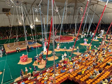 20240410b Burnham Trip Camping Ringling Circus Museum Model Sarasota Florida