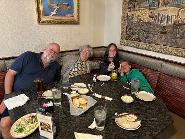 20240601c Bourland Campbell Dinner Shish Palace Michigan