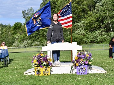 20240606b Bourland Burnham Campbell School Lily 8th Grade Graduation Michigan