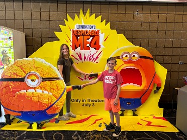 20240703a Bourland Campbell Trip Movie Despicable Me 4 Michigan