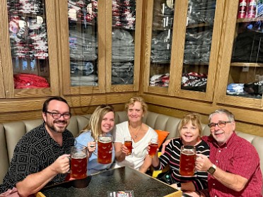 20240928a Ball Blair Richardson Visiting Trip Oktoberfest Charlotte North Carolina