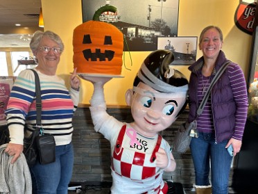 20241029a Bourland Burnham Campbell Trip Lunch Big Boy Michigan