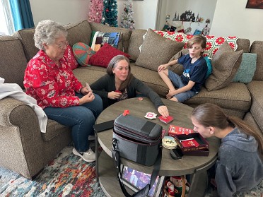 20241224a Burnham Campbell Trip Holiday Christmas Eve Cocoa Bombs And Gaming Florida